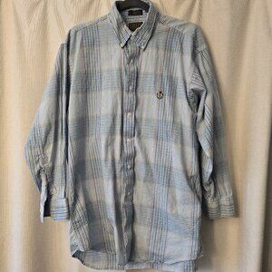 Chaps Ralph Lauren Men’s Button-Down Shirt – Size 16½ 34/35 – Made in USA
